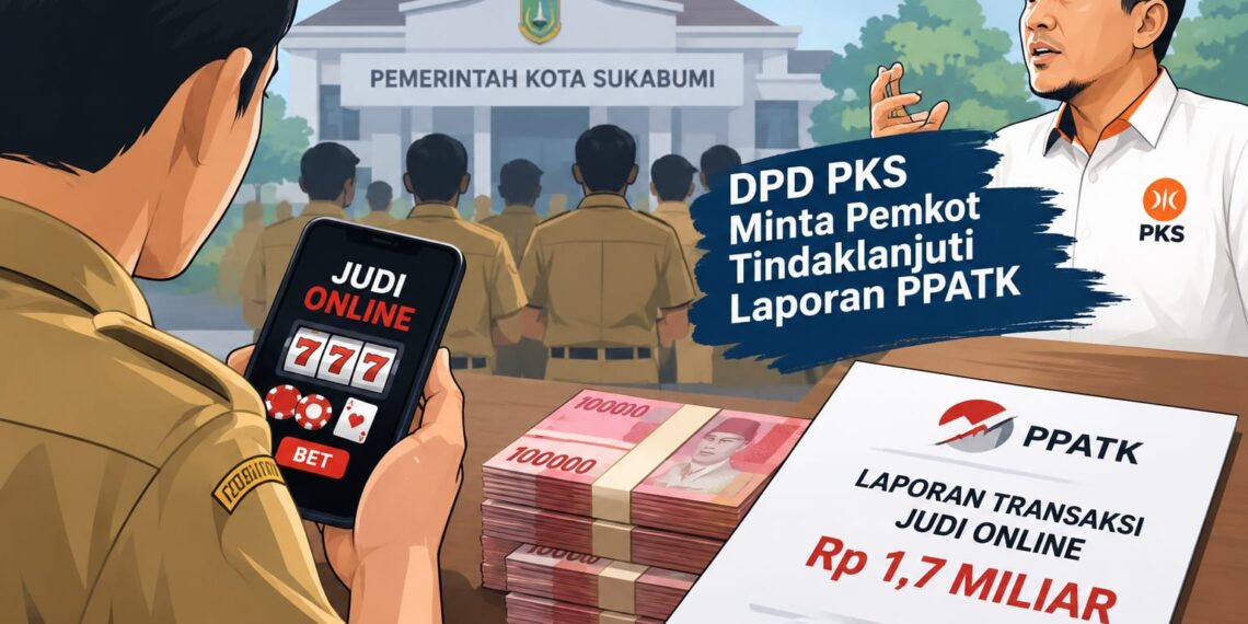 Soal Judi Online ASN, Pemkot Sukabumi Diminta Tindaklanjuti Laporan PPATK