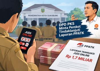 Soal Judi Online ASN, Pemkot Sukabumi Diminta Tindaklanjuti Laporan PPATK