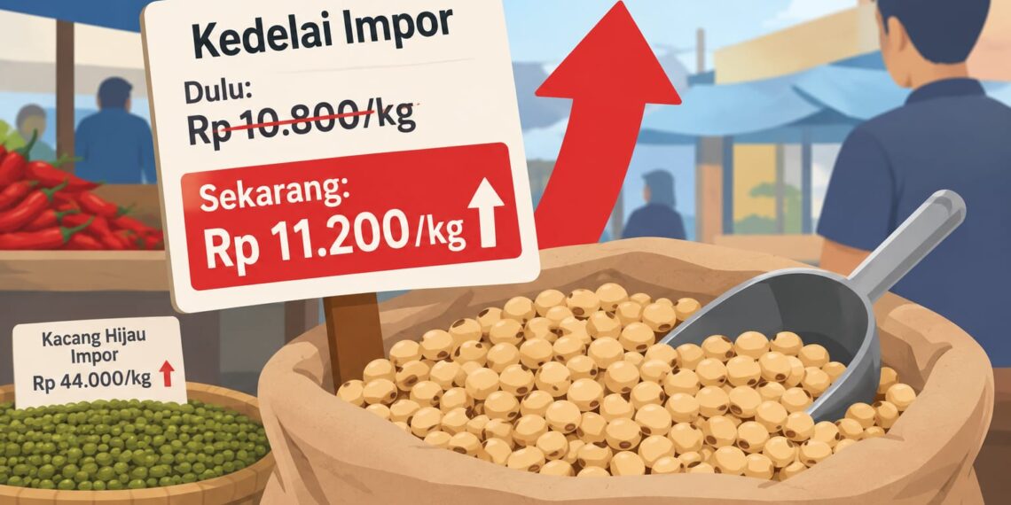 Harga Kedelai Impor di Sukabumi Naik, Tembus Rp 11.200 per Kilogram