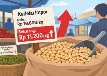 Harga Kedelai Impor di Sukabumi Naik, Tembus Rp 11.200 per Kilogram