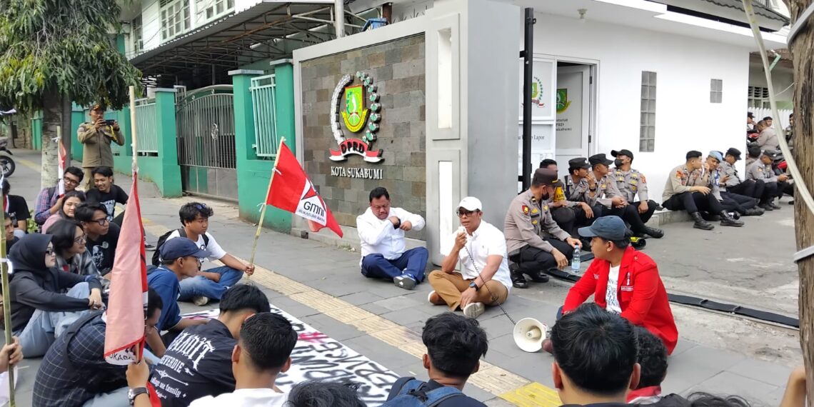 DPRD Kota Sukabumi Respons Tuntutan GMNI, Siap Tindaklanjuti Temuan BPK