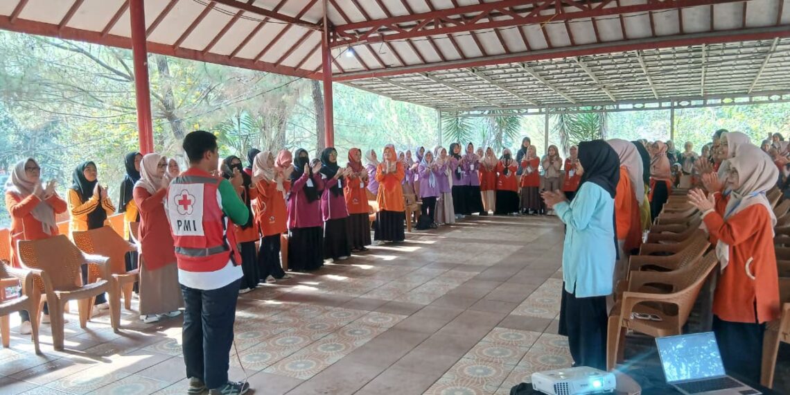 PMI Gencarkan Edukasi Satuan Pendidikan Aman Bencana di Sukabumi