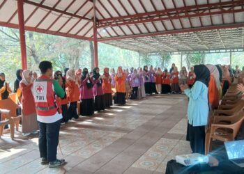 PMI Gencarkan Edukasi Satuan Pendidikan Aman Bencana di Sukabumi