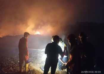Kebakaran Melanda TPA Cikundul Sukabumi, Tidak Ada Korban Jiwa