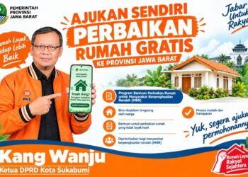 Warga Sukabumi Bisa Ajukan Perbaikan Rumah Tak Layak Huni Secara Mandiri