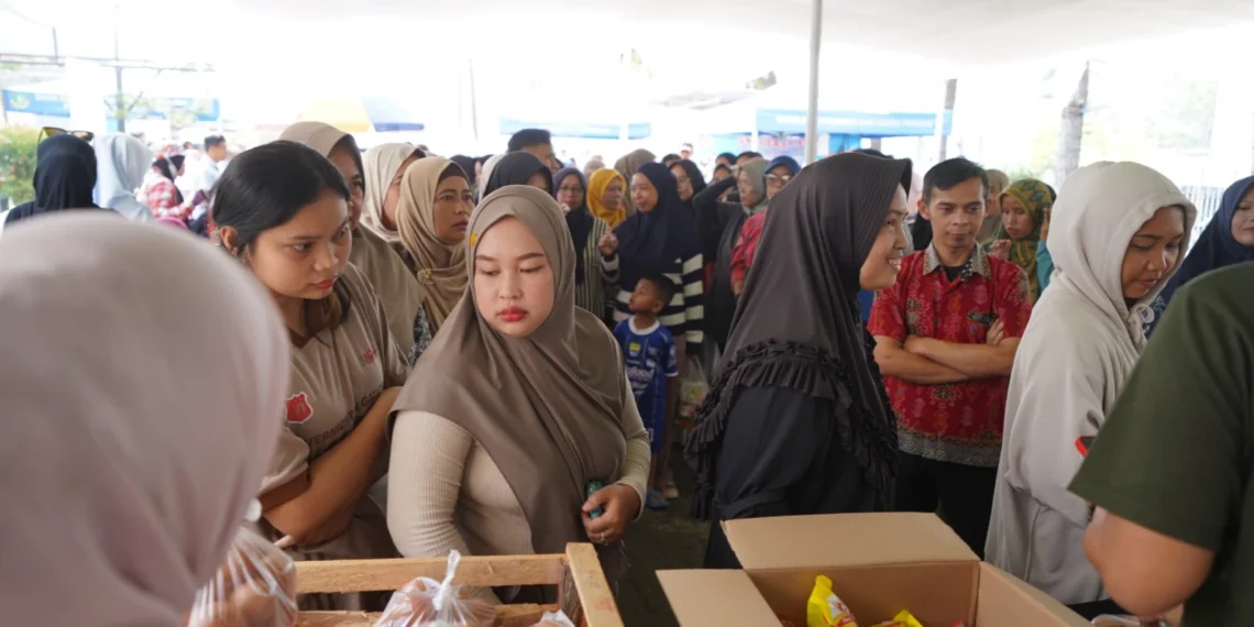 Gerakan Pangan Murah di Cibeureum Sukabumi Tawarkan Beras hingga Daging dengan Harga Terjangkau