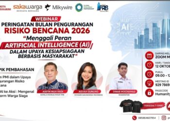 Bisakah AI Bantu Warga Hadapi Bencana? Simak Webinar PMI Sukabumi